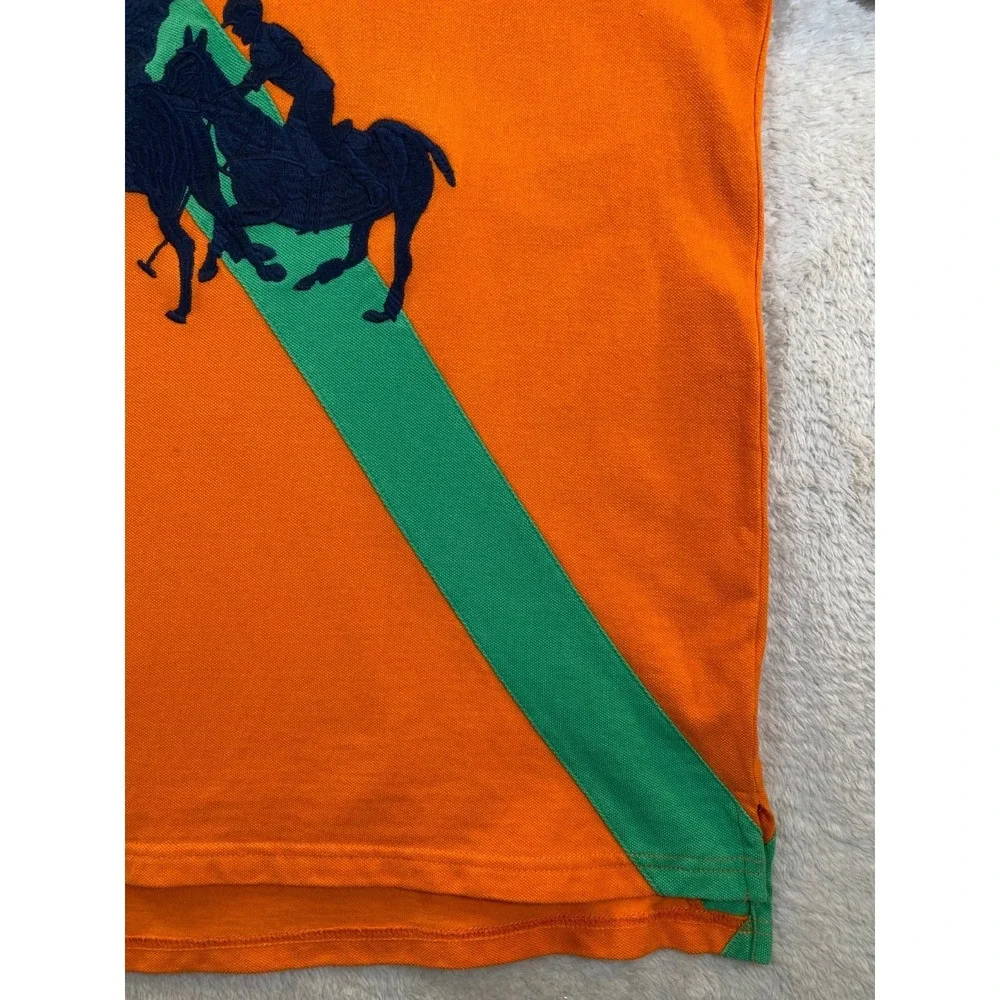 Polo Ralph Lauren Bleecker Polo Challenge Cup  1967 SZ XXL Equestrian Stripe